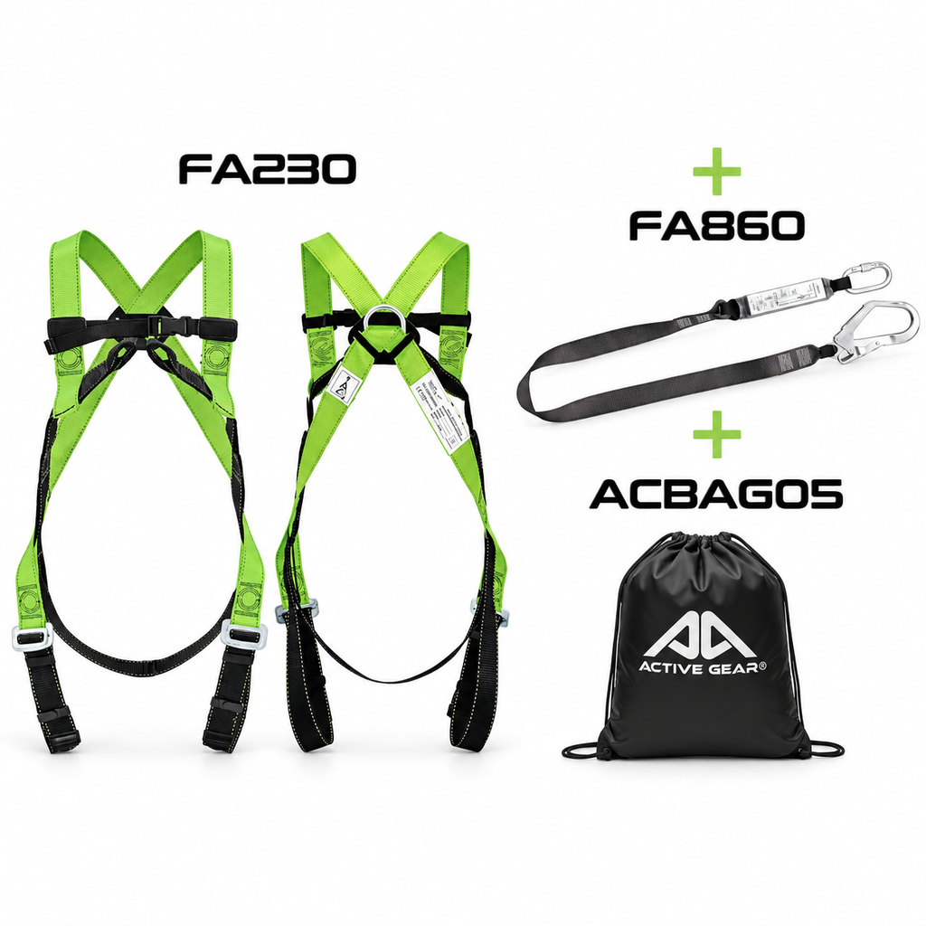 [FAKIT2] ACTIVE GEAR® – Double Fall Arrest Kit 