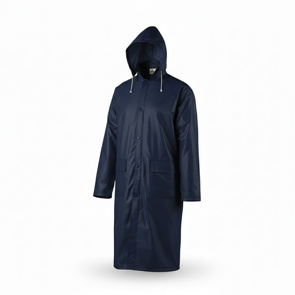 CYCLONE Raincoat Navy